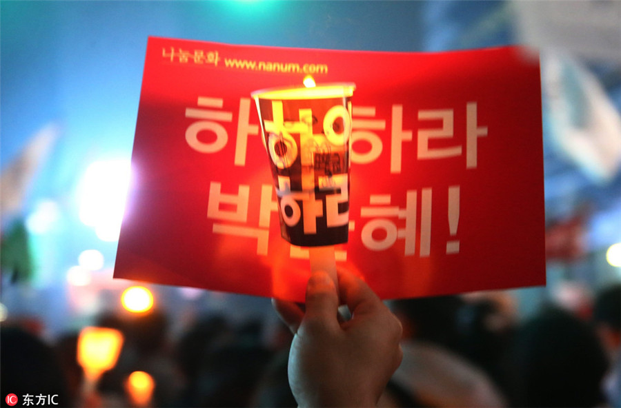 Enraged S Koreans rally nationwide to demand president's resignation