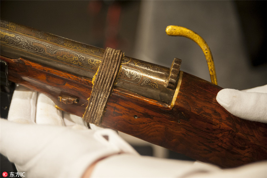 Sotheby's in London to auction Emperor Qianlong's musket