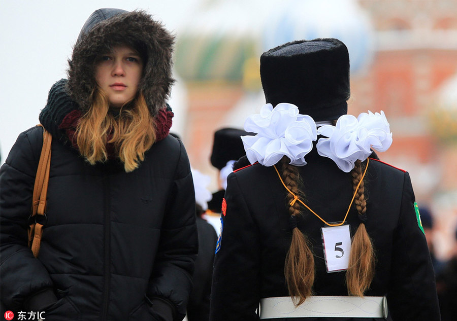 Moscow celebrates 75th anniversary of Red Square parade