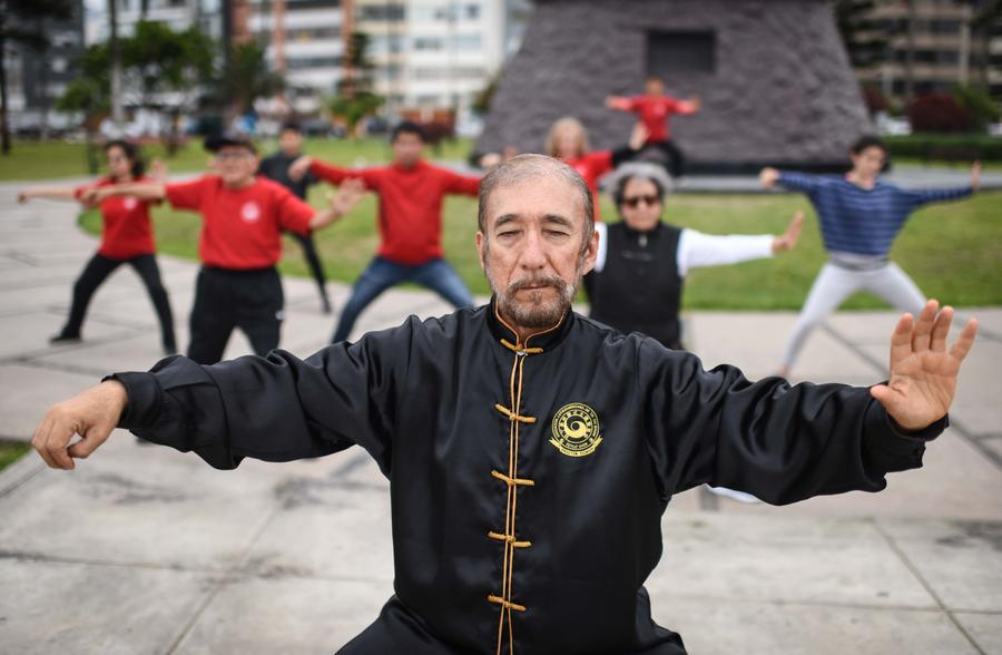 Peruvian tai chi master spreads martial arts in Latin America