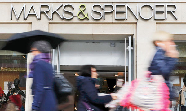 UK high street bellwether M&S closing Chinese stores