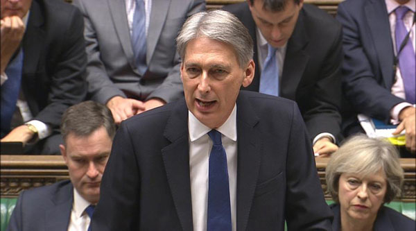 British chancellor unveils funds for upgrades