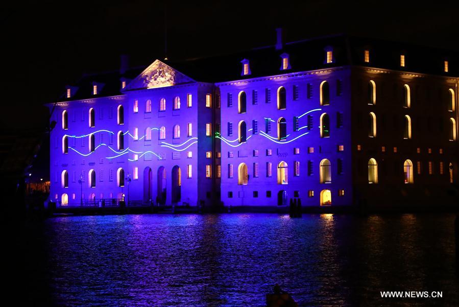 Amsterdam Light Festival illuminates night sky