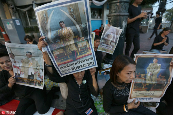 Thai crown prince formally proclaimed king