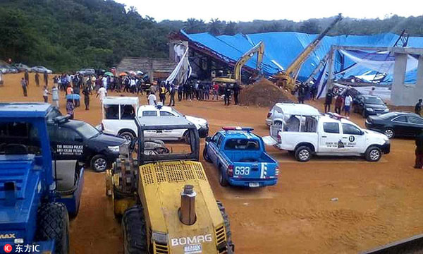 Death toll in Nigeria's church building collapse exceeds 100