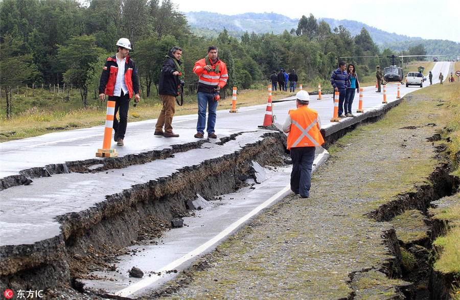 Major quake jolts Chile tourist region on Christmas Day