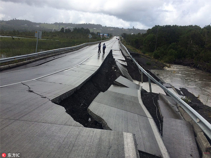 Major quake jolts Chile tourist region on Christmas Day