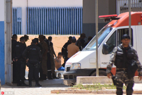Okss Brazil prison violence continues unabated, kills 32