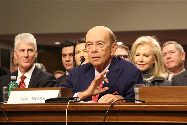 Commerce nominee Ross declares he is pro-trade, pro-union