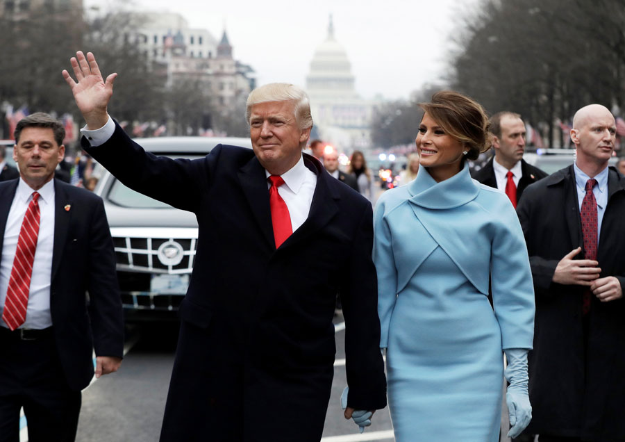 Donald Trump sworn in as 45th US President