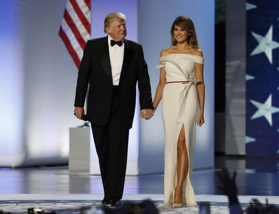 donald trump sworn in as 45th us president