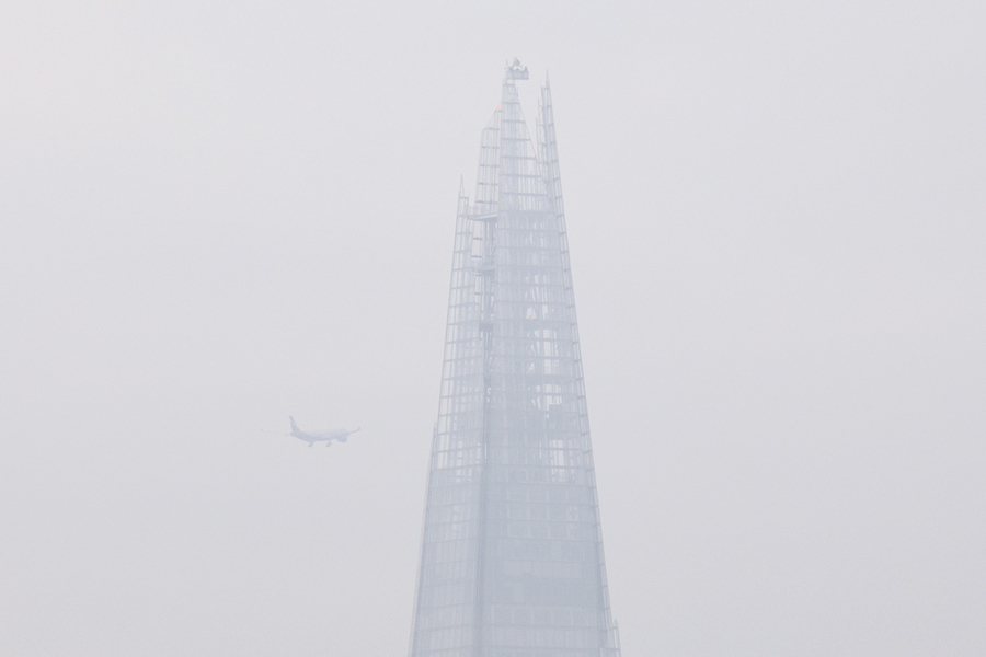 London smog: worse than Beijing on Monday