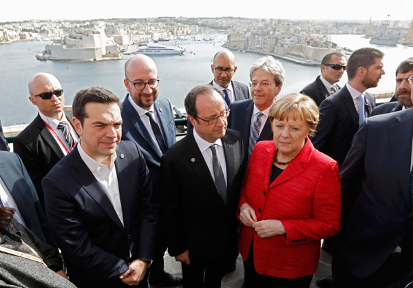 EU Malta summit adopts plan to stem migration along central Mediterranean route