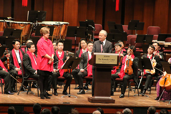 Performance in Washington features Grammy-winning Chinese conductor