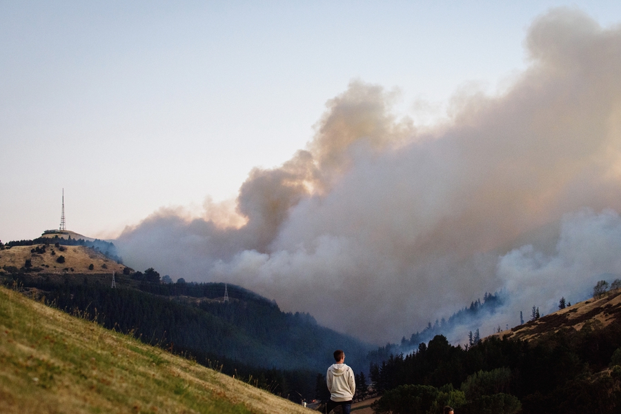 More than 1,000 evacuated in New Zealand wildfire