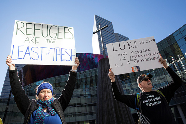 Thousands protest against Trump's immigration policies in US state of Texas