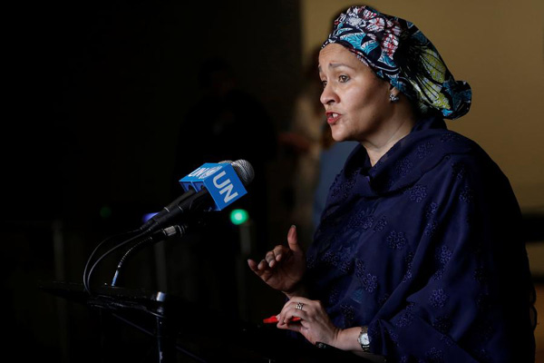 Amina Mohammed sworn in as UN deputy secretary-general