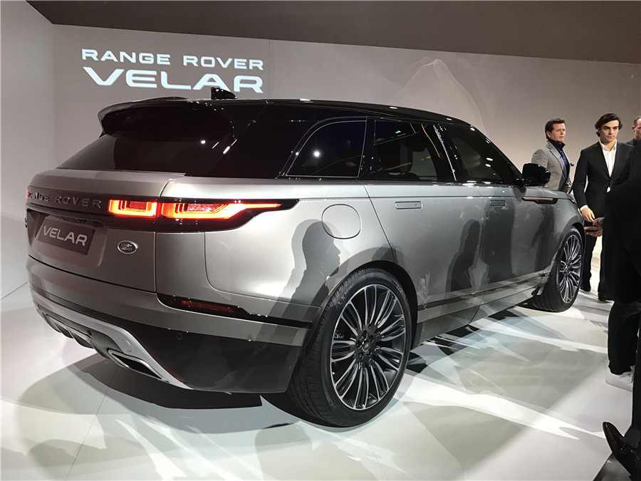 Range Rover Velar makes debut in London