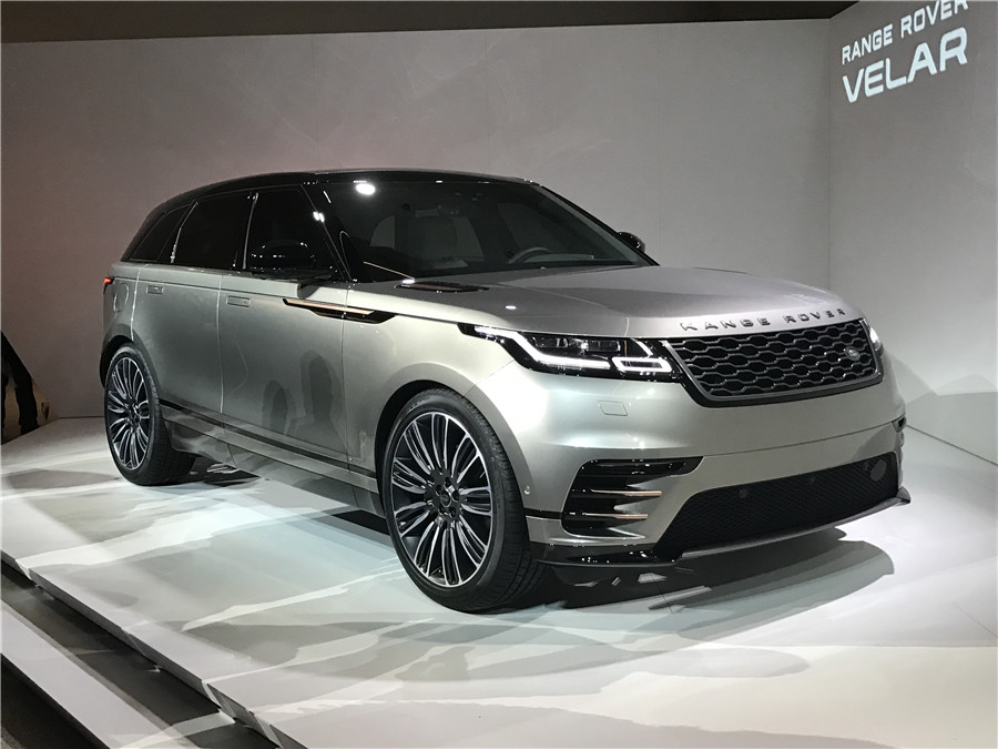 Range Rover Velar makes debut in London