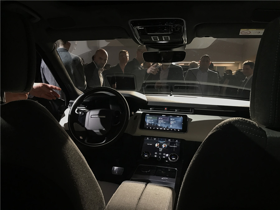 Range Rover Velar makes debut in London