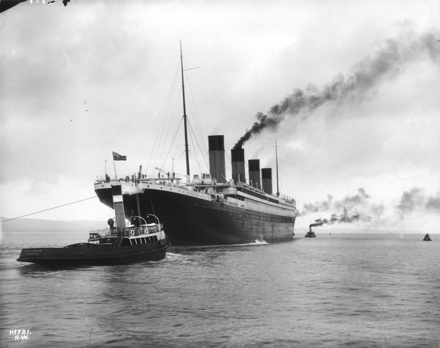 Images bring Titanic back to life in color