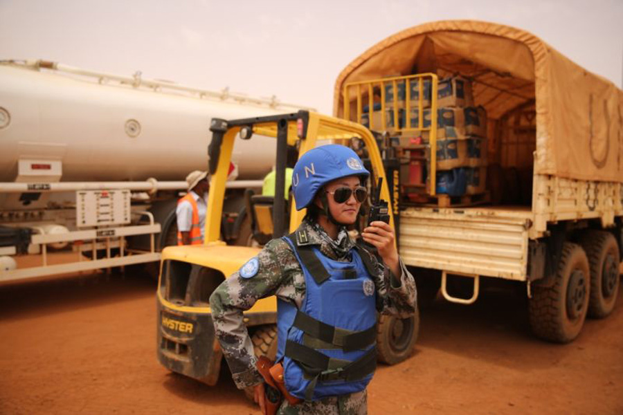China's female peacekeepers in Mali