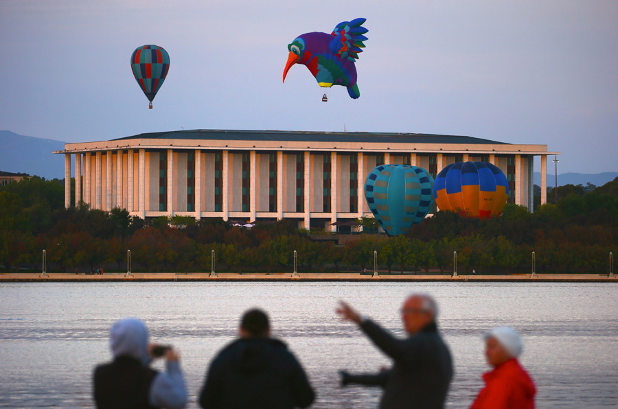 2017 Canberra Balloon Festival held in Australia