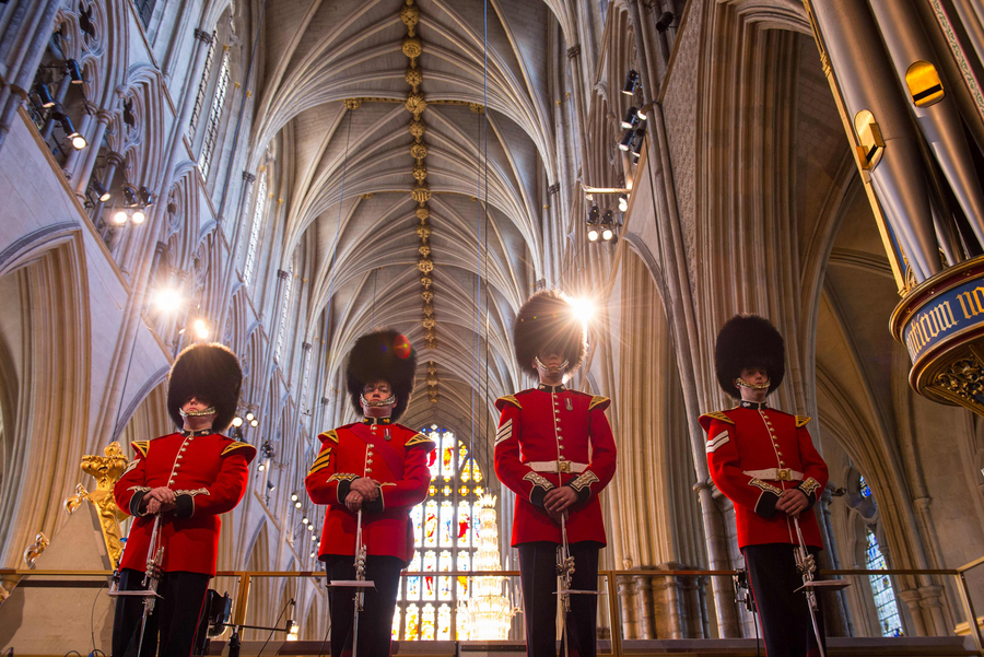 Britain's Queen, PM attend Commonwealth Day Service