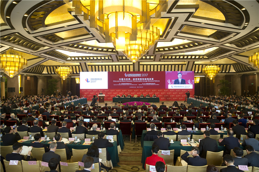 China Development Forum opens with grand ceremony