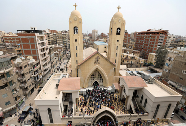 At least 25 killed, 60 wounded in Egypt church blast