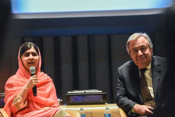 UN designates Pakistan's Malala as youngest Messenger of Peace