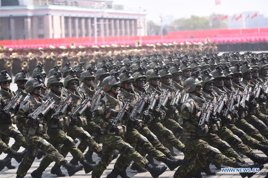 In pics: DPRK displays submarine-launched ballistic missile at military parade