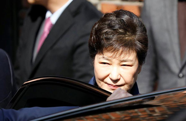 Ex-S. Korean president Park indicted, faces trial