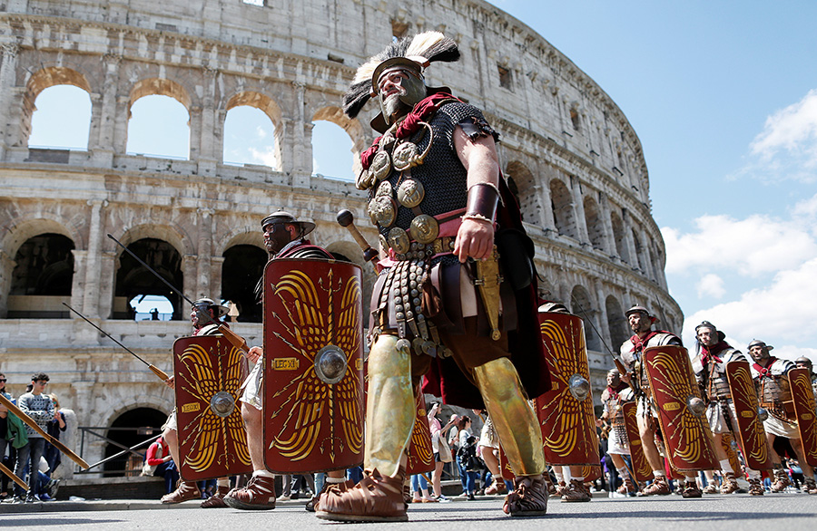 Rome celebrates 2,770th anniversary of founding