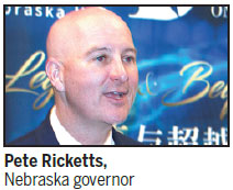 Nebraska seeks investment from China