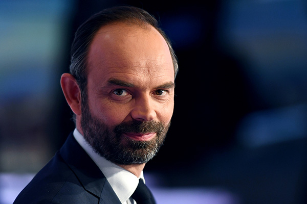 France's new PM Philippe takes office