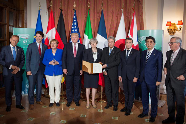 G7 Leaders sign joint declaration against terrorism