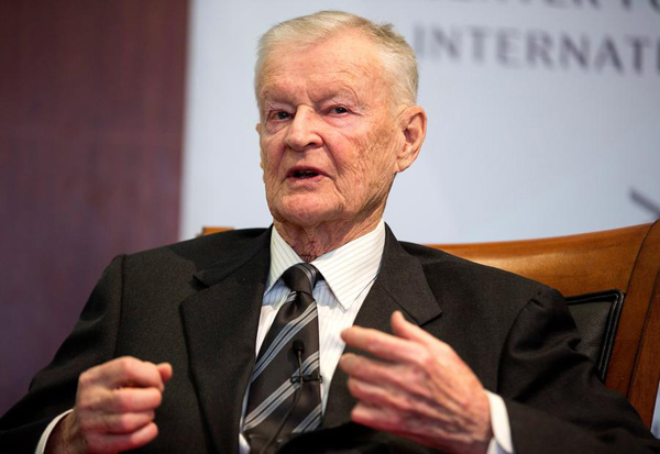 Chinese embassy sends condolences to Brzezinski's family