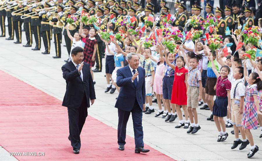 Ten moments of Xi-Nazarbayev meetings