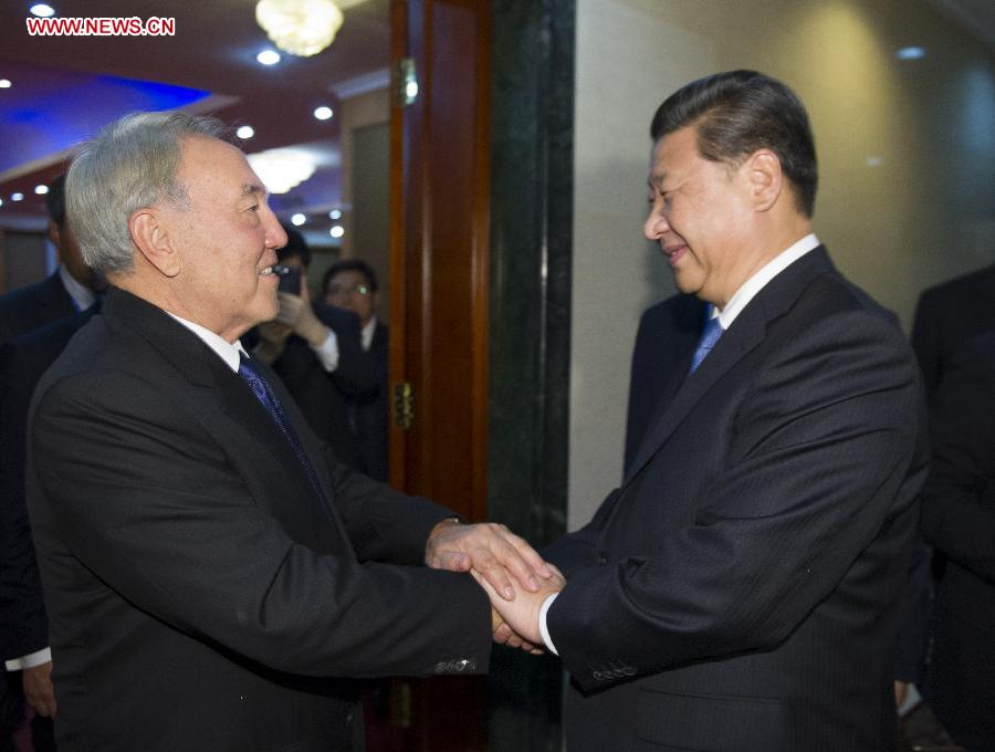 Ten moments of Xi-Nazarbayev meetings