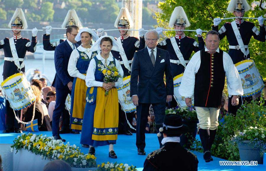 Sweden's National Day celebrated in Stockholm