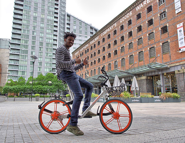 Bike-share companies ride into the British high street