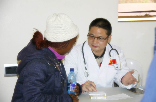 Chinese doctors' skills, care touch hearts in Lesotho