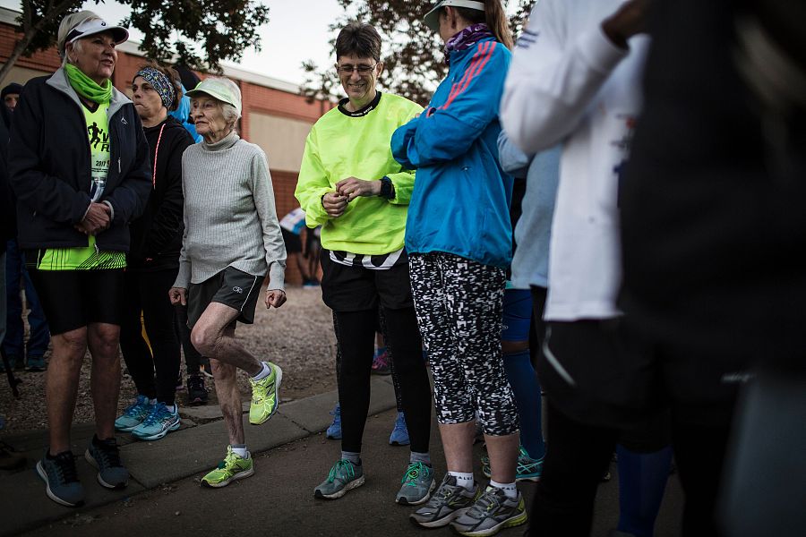 At 85, woman keeps on running - and winning