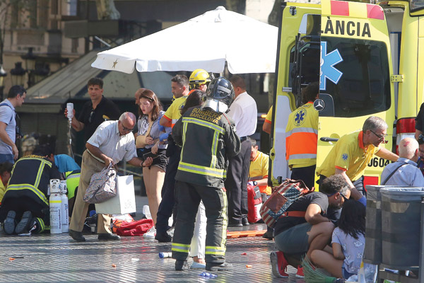 Barcelona defiant after attack