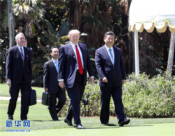 Trumps' China trip planned