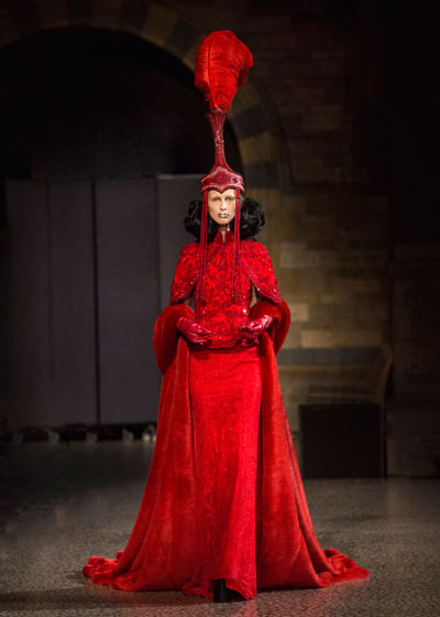 Chinese designer channels Inner Mongolian roots at avant-garde fashion show