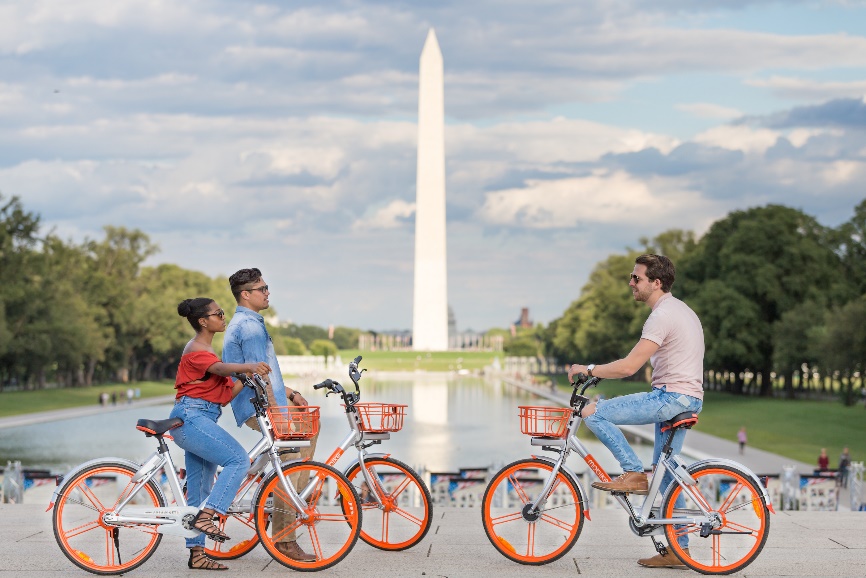 China's bike-sharing company Mobike pedals to Washington
