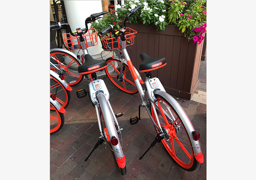 China's bike-sharing company Mobike pedals to Washington