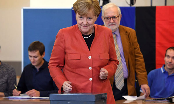 Merkel expected to hang on to power despite 'political earthquake'